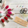 Beaupretty 3pcs Multifunctional Empty Nail Oil Pens Ergonomic Makeup Tool for Lip Gloss Nail Nutrition Oil Essential Practical Cosmetic Container view 4