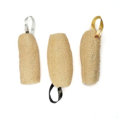 BBRATS Loofah Sponge for Bathing, Exfoliate Skin, Men & Women (3 Pieces)
