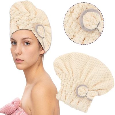 MJUHNHH Hair Towel Wrap Microfiber Hair Drying Towels Head Wrap with Bow-Knot Shower Cap for Girls Women 1/7 Pc Super Absorbent Quick Dry Hair (Color : F, Size : 1Pcs)