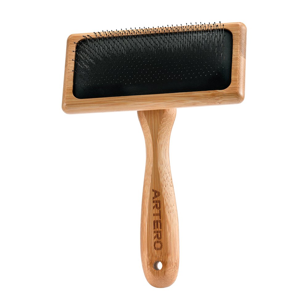 Artero Romeo Protected Pin Slicker Brush for Dogs and Cats, Size M