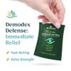 NOVEHA Demodex Eyelid & Lash Wipes | Box Of 60 Individually Wrapped Extra Strength Cleansing Eyelash Wipes - Battle Itchy & Irritated Eyes associated with Demodex Mites, Naturally Remove debris view 2