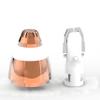 Eyebrow Hair Remover Replacement Heads Compatible for Finishing Flawless Facial Hair Removal Tool for Women Smooth, with Cleaning Brush, Rose Gold (RoseGold-2pcs) view 3