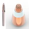 Eyebrow Hair Remover Replacement Heads Compatible for Finishing Flawless Facial Hair Removal Tool for Women Smooth, with Cleaning Brush, Rose Gold (RoseGold-2pcs) view 4