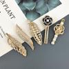 10PCS Shining Rhinestone Alligator Hair Clips Bling AB Crystal Duck Bill Hair Barrettes Sparkly Geometric Hair Pins Hair Accessories for Women view 3