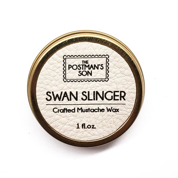 The Postman's Son - SWAN SLINGER - Mustache Wax - 1 fl oz