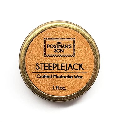 The Postman's Son - STEEPLEJACK - Mustache Wax - 1 fl oz