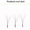 3D Clover Self Fanning Volume Eyelash Extensions B/C Curl Naturally Soft 8-14mm Eyelash Extensions 0.05mm Wispy Automatic Blooming Lashes Black Clover False Eyelashes W-Shaped Lashes Extensions (10mm, 3D W-Shape-C-0.05) view 3