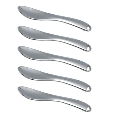 FRCOLOR 5pcs Skin Spatulas Ergonomic Beauty Applicators for Creams and Masks Lightweight Makeup Spoons for Skincare Routine for Moisturizers and Eye Care