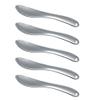 FRCOLOR 5pcs Skin Spatulas Ergonomic Beauty Applicators for Creams and Masks Lightweight Makeup Spoons for Skincare Routine for Moisturizers and Eye Care view 1