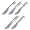 FRCOLOR 5pcs Skin Spatulas Ergonomic Beauty Applicators for Creams and Masks Lightweight Makeup Spoons for Skincare Routine for Moisturizers and Eye Care view 2
