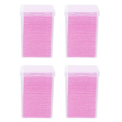Beaupretty Glue Bottle Cleaning Pads for Eyelash Extensions Nonwovens Wipe for Salon Use for Eyelash Glue and Bottle Cleaning