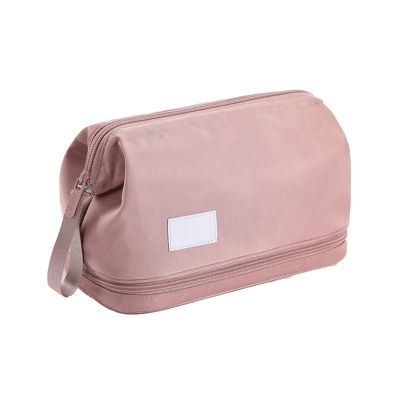 Feilx Ladies Cosmetic Bag Large Capacity Portable Multifunctional Cosmetic Storage Bag Travel Toiletries Storage Bag (Color : A, Size : 27 * 14.5 * 17.5cm)