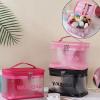 Toiletry Bag for Women & Men, Translucent Makeup Cosmetic Bag Waterproof Tote Bag Travel Organizer for Toiletries view 4