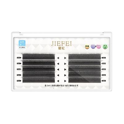 5D W-Shaped Eyelashes Premade Fan-Shaped Eyelashes Clover Extension Eyelashes Individual Eyelashes B/C Curl 5D Bloom Eyelashes Curl Easy Bloom Grafted Eyelashes 0.05mm Whispy and Thick Eye Lashes (10mm, 5D W Shape-B-0.05)