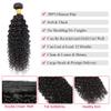 Kinky Curly Bundle Human Hair 8A Unprocessed Virgin Remy Kinky Curly Human Hair 1 Bundle Virgin Hair Kinky Curly 1 Bundle (100g) Natural Color (16") view 2
