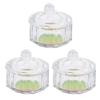 FRCOLOR 3pcs Manicure Cup Lidded Nail Art Mixing Accessory for Professional and Personal Use Design Convenient for Easy Handling view 1