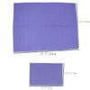 KingWei 13" x 18" Dental Bibs Disposable Pack of 125,Soft and Waterproof Dentist Bibs for Dental Tray Covers,Tattoo Bib Sheet and Nail Table Cover Supplies (Purple) view 3