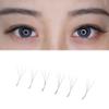 3D W-Shaped Clover Eyelashes 0.05mm B/C Curl Individual Lashes Black Natural Soft Eyelash Premade Volume Fans 3D Women Makeup Eyelash 8-14mm(13mm, 3D W Shape-C-0.05) view 4