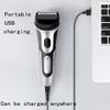 Men's Shaver, Electric Shaver Face Beard Electric Razor For Men USB Rechargeable Shaving Machine Men Reciprocating Beard Hair Clipper Trimmer (Color : Standard-Head-Net) view 3