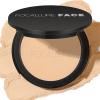 FOCALLURE Flawless Pressed Powder, Control Shine & Smooth Complexion, Pressed Setting Powder Foundation Makeup, Portable Face Powder Compact, Long-Lasting Matte Finish, Beige view 1