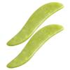 Uonlytech 2pcs Jade Gua Scraping Boards Handheld Body Massage Tools for Facial Treatment Smooth Edges for Safe Use for and Wellness Sessions view 1