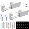 Nose Pierce Kit, Disposable Safe Piercing Kit, Nose Stud Pierce Gun with 24 Pcs Nose Studs (Multicolor) view 1
