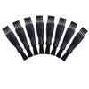 8 Pieces Shaver Brush Razor Cleaning Brush Electric Shaver Double Sided Trimmer Shaver Brush Cleaner Set Nylon Bristles PP Handle Hair Remover Shaving Razor Brush Replacement Brushes view 2