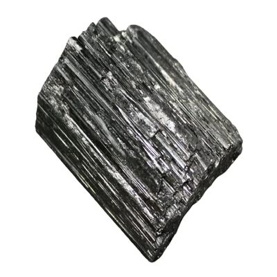 1 Pieces Rough Black Tourmaline Rod Log: Premium Extra A Grade Shiny 1" - 1.5" Raw