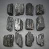 1 Pieces Rough Black Tourmaline Rod Log: Premium Extra A Grade Shiny 1" - 1.5" Raw view 2