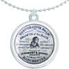 Apothecary Restorative Hair Balm Round Pendant Necklace view 1