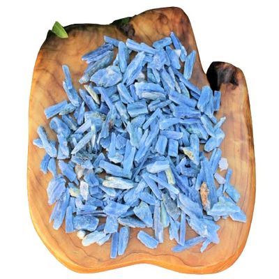 Blue Kyanite Blades & Pieces, 2 oz Lot 0.75" - 1.5" (Raw Rough Natural Kyanite)
