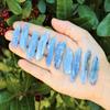 Blue Kyanite Blades & Pieces, 2 oz Lot 0.75" - 1.5" (Raw Rough Natural Kyanite) view 3