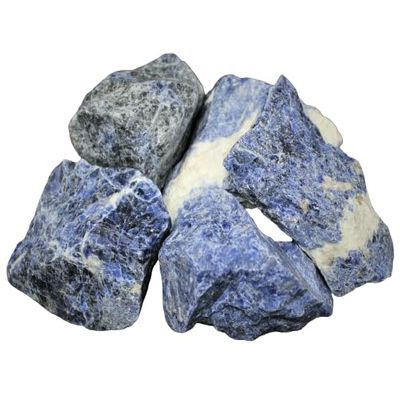 1 Pieces Large Rough Sodalite Chunks, 2 - 3" (Raw Sodalite, 'A' Grade Jumbo Crystal)