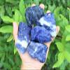 1 Pieces Large Rough Sodalite Chunks, 2 - 3" (Raw Sodalite, 'A' Grade Jumbo Crystal) view 3