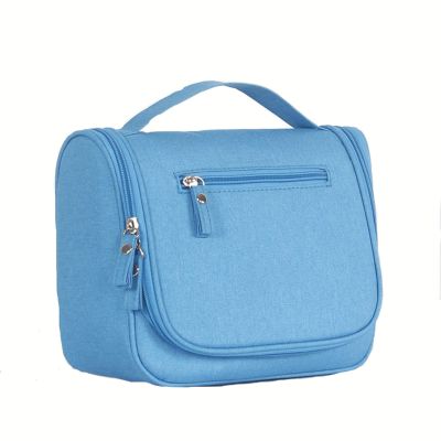 Feilx Hanging Toiletry Bag Men Travel Wash Organizer Women Cosmetics Kit Make Up Pouch Waterproof Hook Shower Bags (Color : B, Size : 23.5X10X20CM)