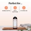 Luxurious Lavender Bubble Bath for Women - Sulfate Free Lavender Vanilla Bath Bubbles for Women Relaxing Bath Foam with Chamomile Calendula and Sage - Aromatherapy Bubble Bath Foaming Bath Oil for tub view 2