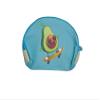 5.5" X 8" Avocado Theme Large Zipper Cosmetic All Purpose Bag (Style 705E) view 1