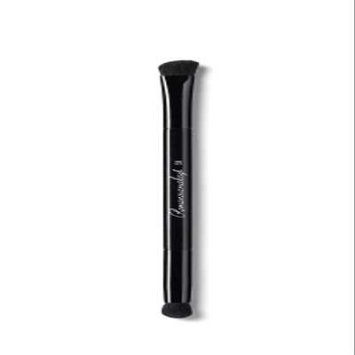 Sexy Blending Double Side Makeup Face Brush. Durable and Ultimate Soft Brush for Easy Blending by Romanovamakeup. Blend Eyeshadows and Pencils, Create Smoky Eyes. No streak, Spot or Shed for Women.