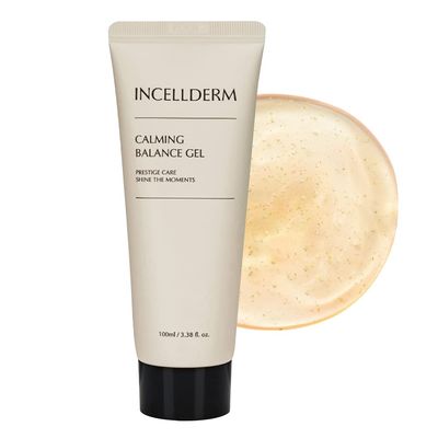 Riman Incellderm Calming Balance Gel 50ml | Lightweight Hydrating Face Moisturizer for Sensitive Skin | Fast-Absorbing, Non-Greasy, and Soothing for Daily Skincare
