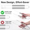 GRILLART 3PCS Daily Use BBQ Tools Set Bundle with Safe & Fast Clean Double Side Brush view 4
