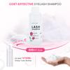 Arison Eyelash Eyelash Extension Shampoo 600ml / Eyelid Foaming Cleanser/Wash for Extensions and Natural Lashes/Paraben & Sulfate Free Safe Makeup & / Professional & Self Use (Rose) view 3