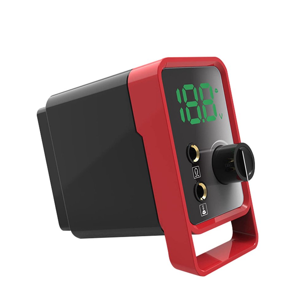 2.5A Tattoo Power Supply Digital LCD Screen Power Supplies With Mirror Surface For Tattoo Rotary Machines Kit Supplies,Red