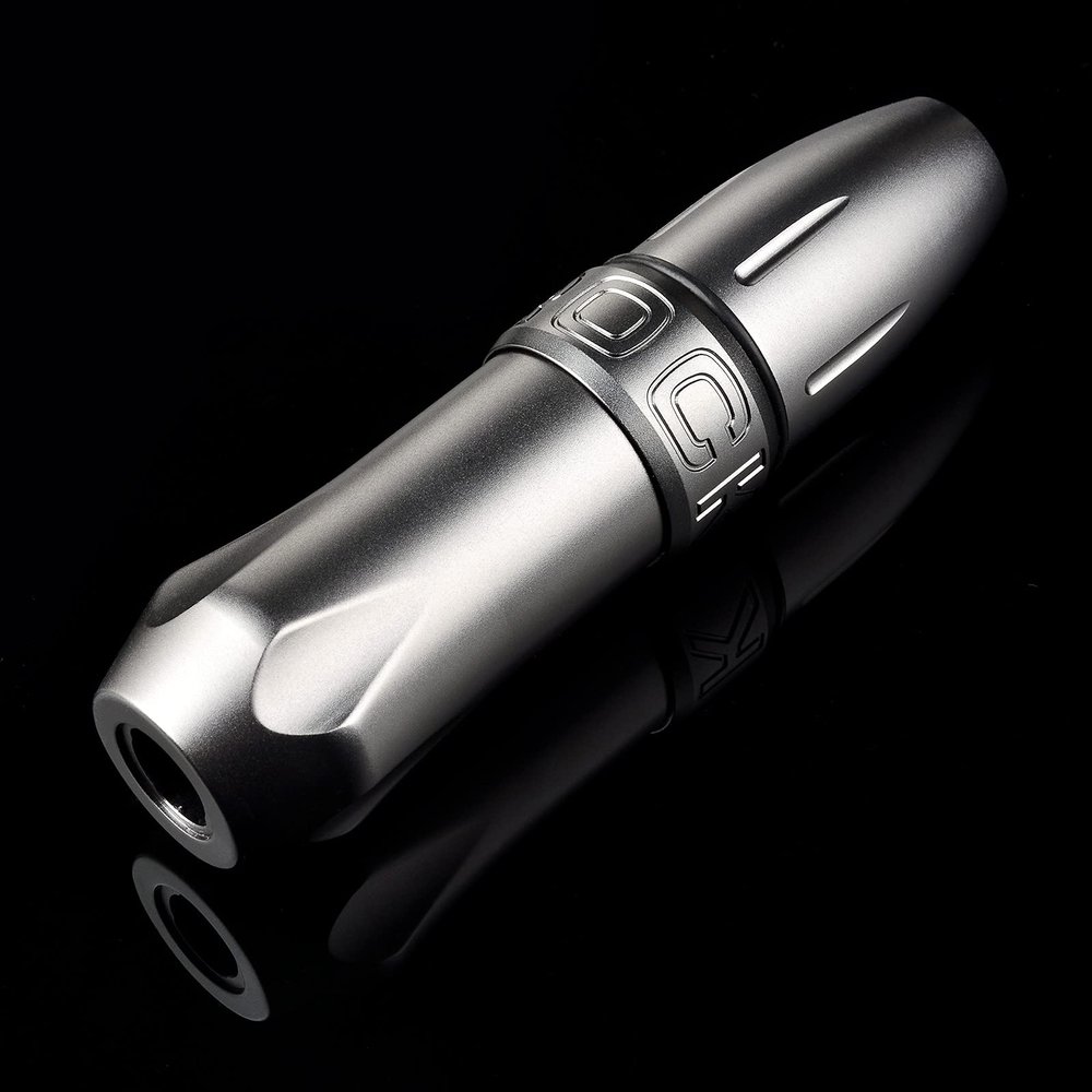 Premium Rocket Tattoo Pen Machine Professional Motor Equipment For Semi Permanent Makeup Scalp Micropigmentation Cartridge Gun,Gray