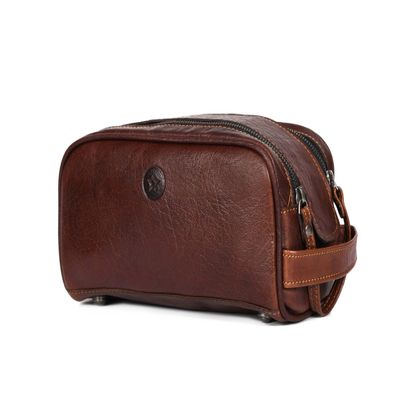 Aaron Leather Goods Waterproof Dopp Kit Travel Pouch