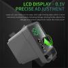 2.5A Tattoo Power Supply Digital LCD Screen Power Supplies With Mirror Surface For Tattoo Rotary Machines Kit Supplies,Black view 2