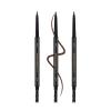 3 Pcs Waterproof Eyebrow Pencil Dark Brown, Premium Eye Brow Pencil Brn with Spoolie Brush, Longwearing for Perfect Brows, Professional, Precision, Defines, Universal Benefit Eyebrow Pencil, O'CHEAL view 1