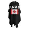 Canadian Flag Of Canada Professional Barber Cape Salon Haircut Hairdresser Hair Styling Aprons Wraps 55" X 66" view 3