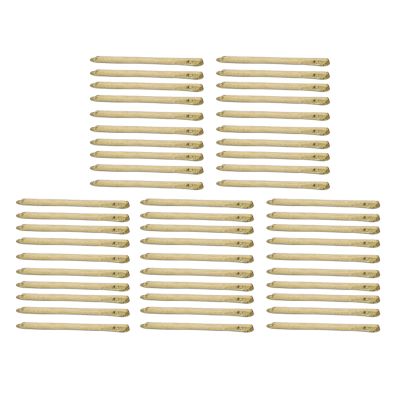 50pcs Ear Hole Tea Stem Stud, Ear Tea Rod Curing Ear Hole Stick Piercing Aftercare Stud Earrings(Standard)