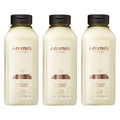Anomaly Vegan Hydrating Shampoo with Aloe Vera & Coconut Oil for Dry Damaged Hair | Sulfate Free & Paraben Free | Eco Friendly & Sustainable Packaging from Ocean Plastic, 11 fl. oz.