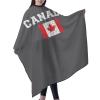 Canadian Flag Of Canada Professional Barber Cape Salon Haircut Hairdresser Hair Styling Aprons Wraps 55" X 66" view 2